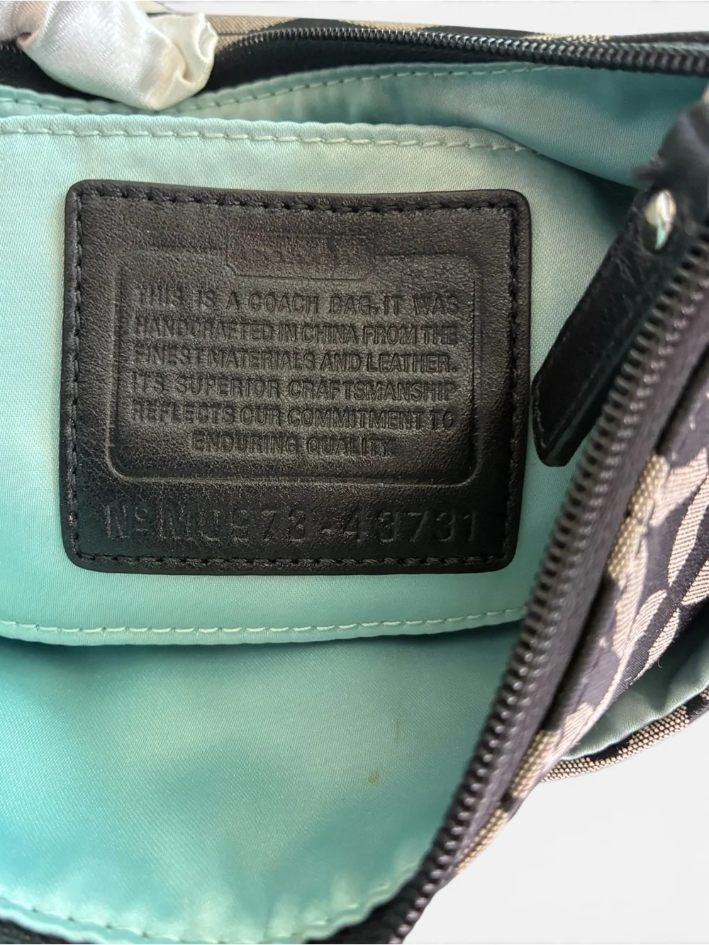Coach Signature C Print Canvas Shoulder Bag